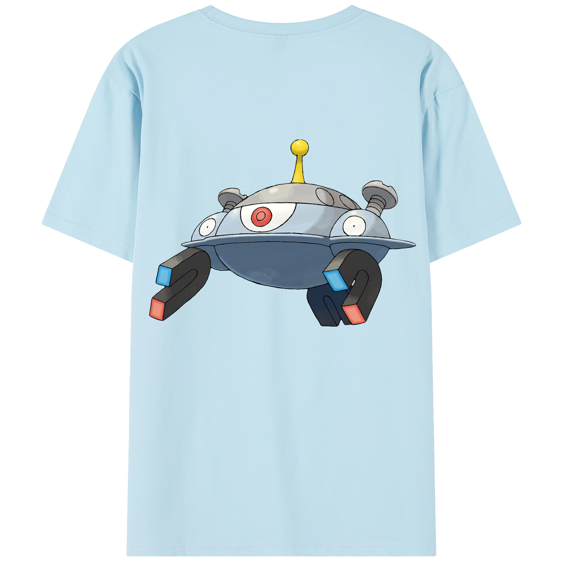（画像用） ポケットモンスター Pokémon 綿100％半袖Tシャツ（背面プリント）
